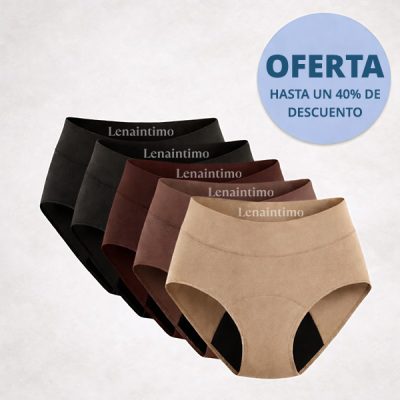 Ropa Interior Antifugas (Pack de 5) | LENAINTIMO